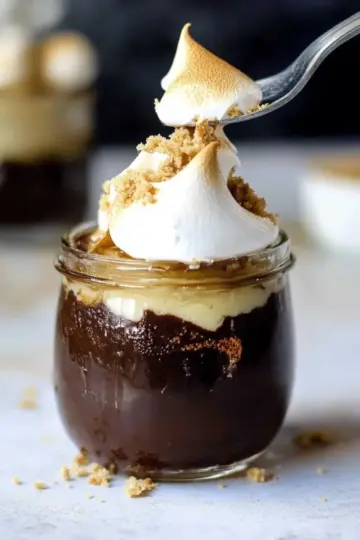S’mores Pots De Creme