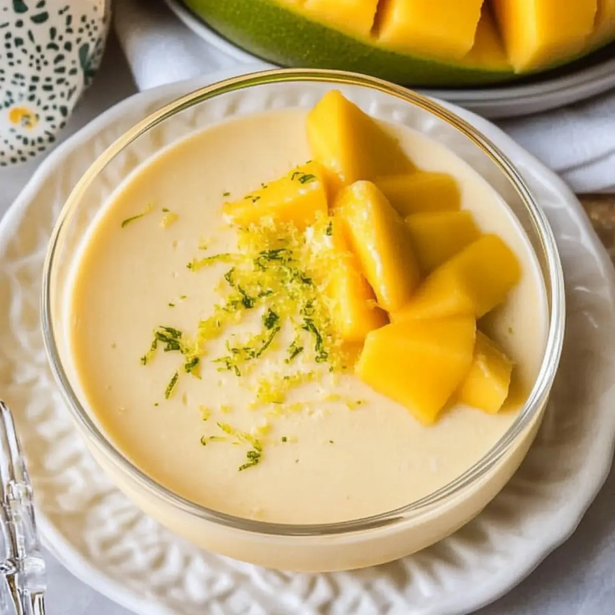 Mango Panna Cotta