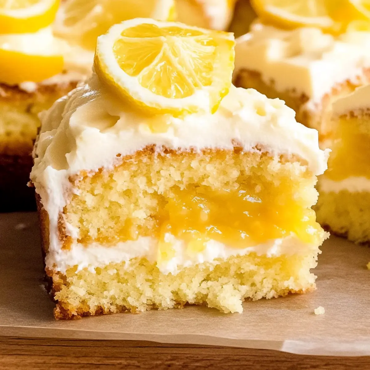 Lemon Curd Cake