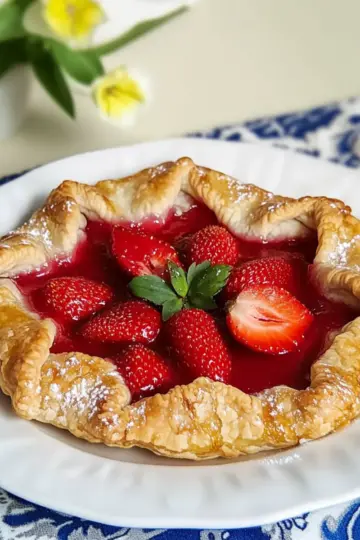 Fresh Strawberry Galettes