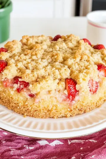 Strawberry Crumb Cake