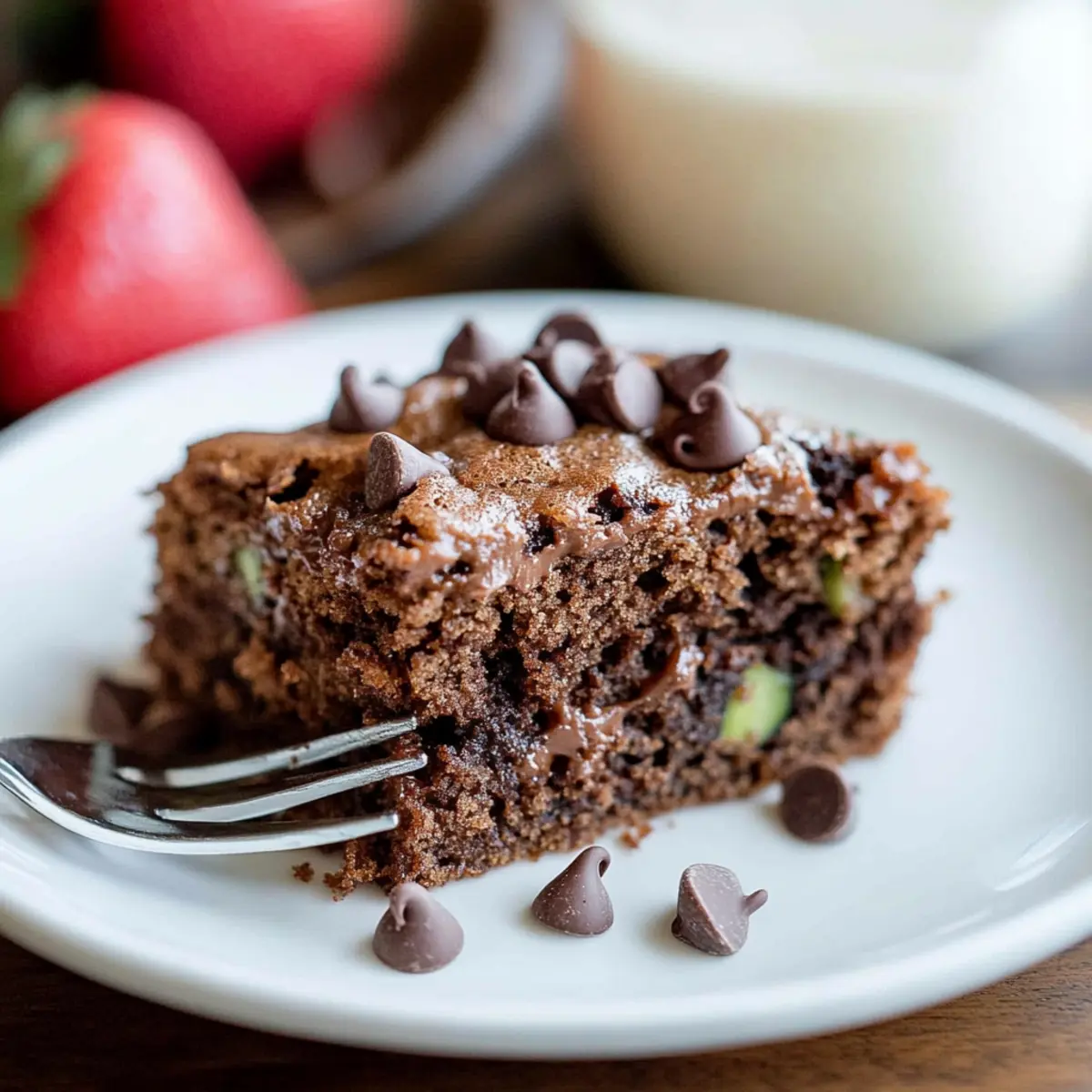 Double Chocolate Zucchini Cake