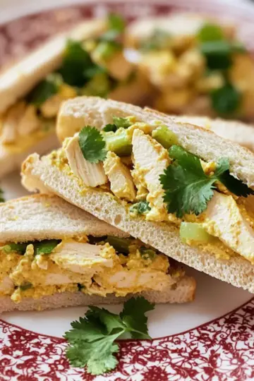 Chicken Salad Finger Sandwiches