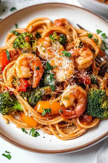 Spicy Shrimp Pasta