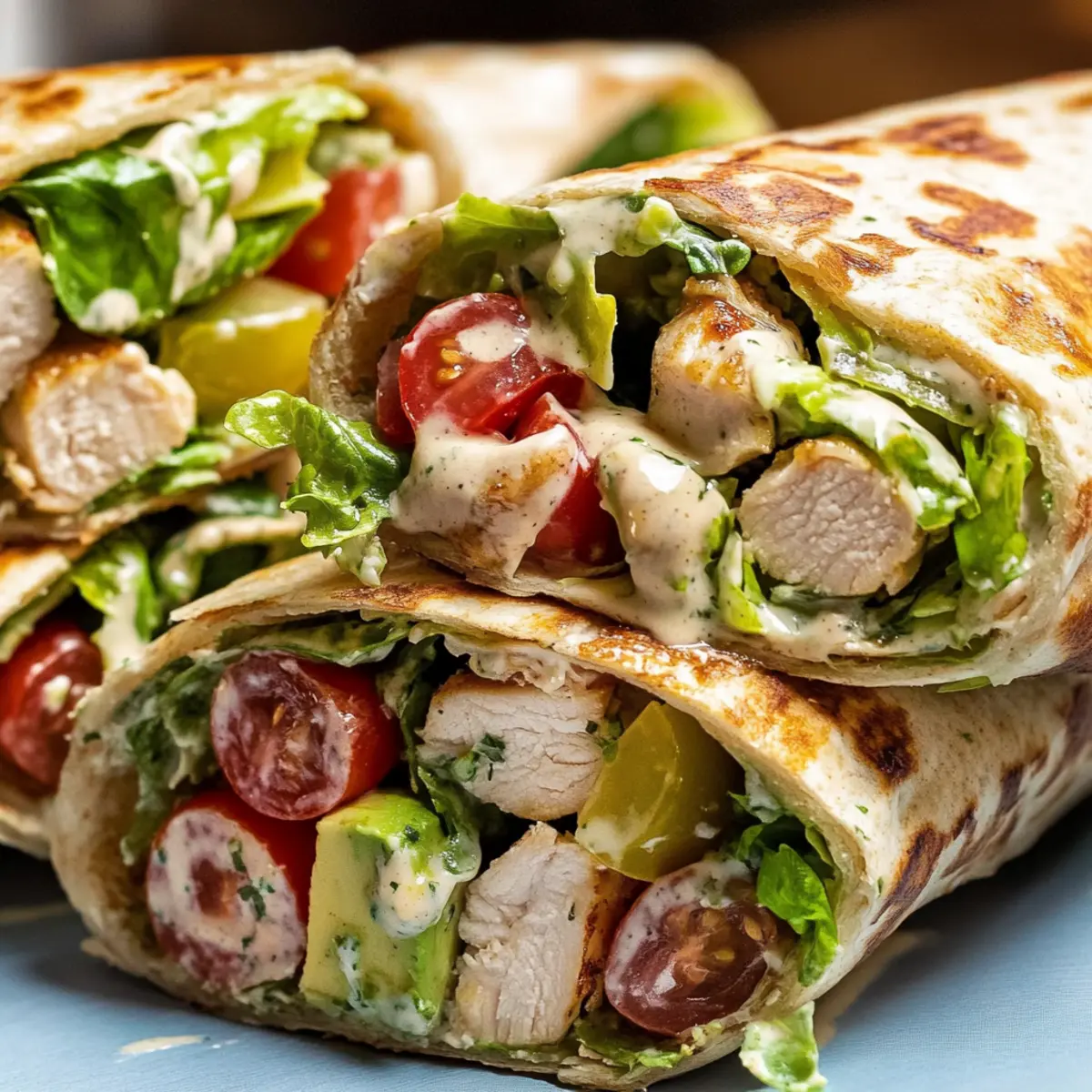 Chicken Caesar Wrap