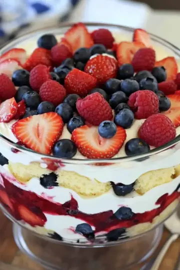Angel Food Berry Trifle