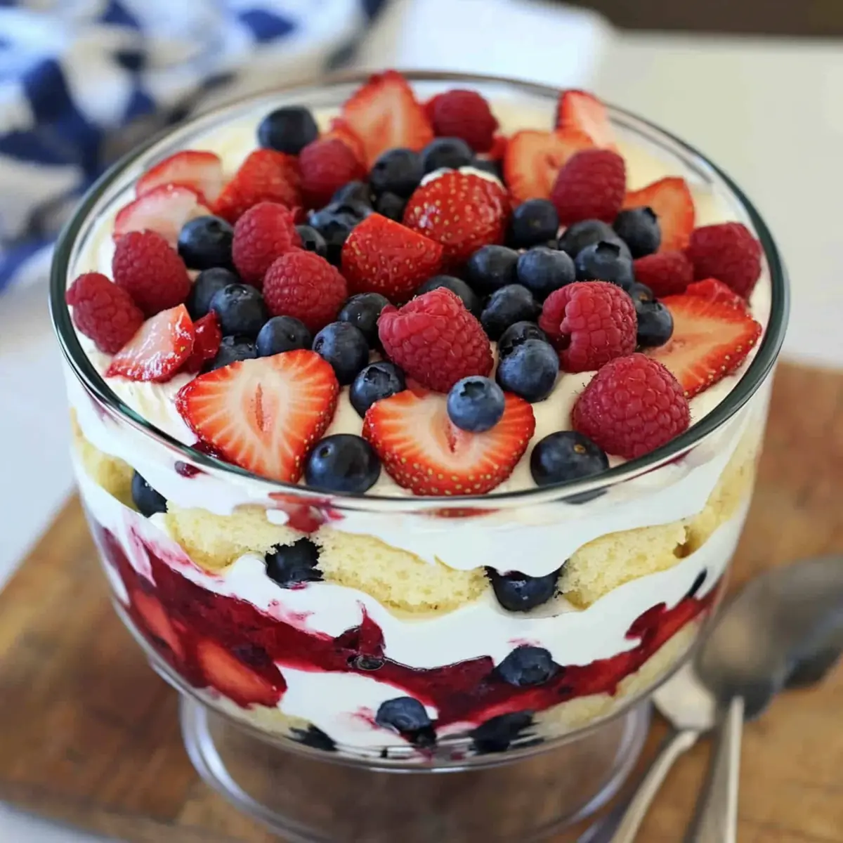Angel Food Berry Trifle