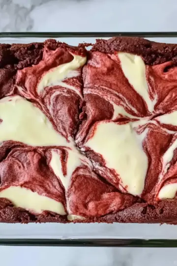 Red Velvet Cake Mix Brownies