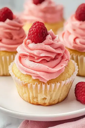 Raspberry Cupcakes