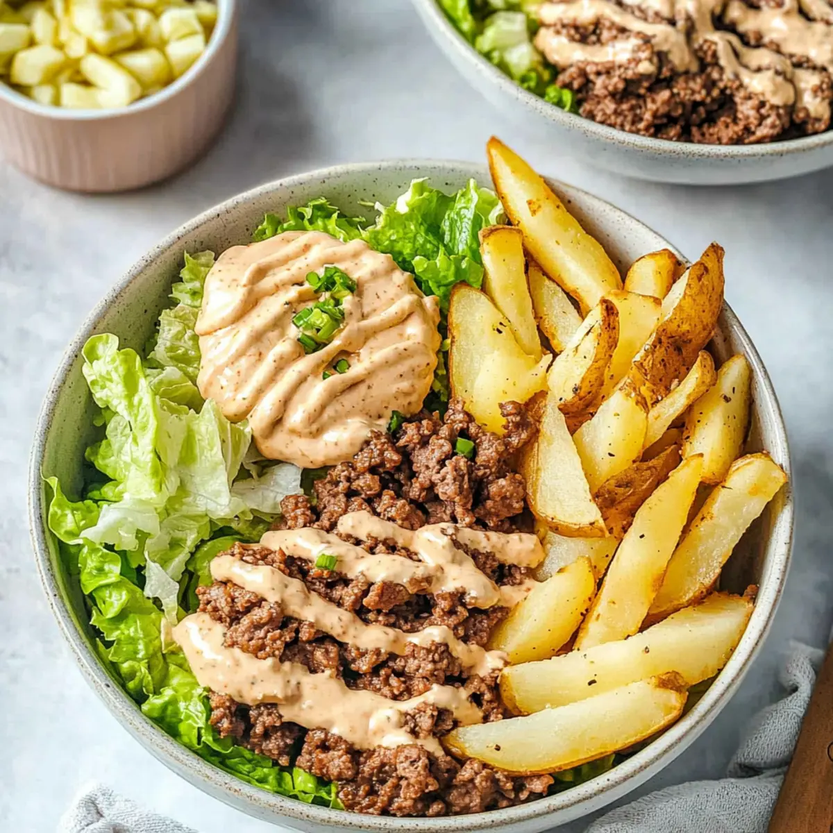 Burger Bowls