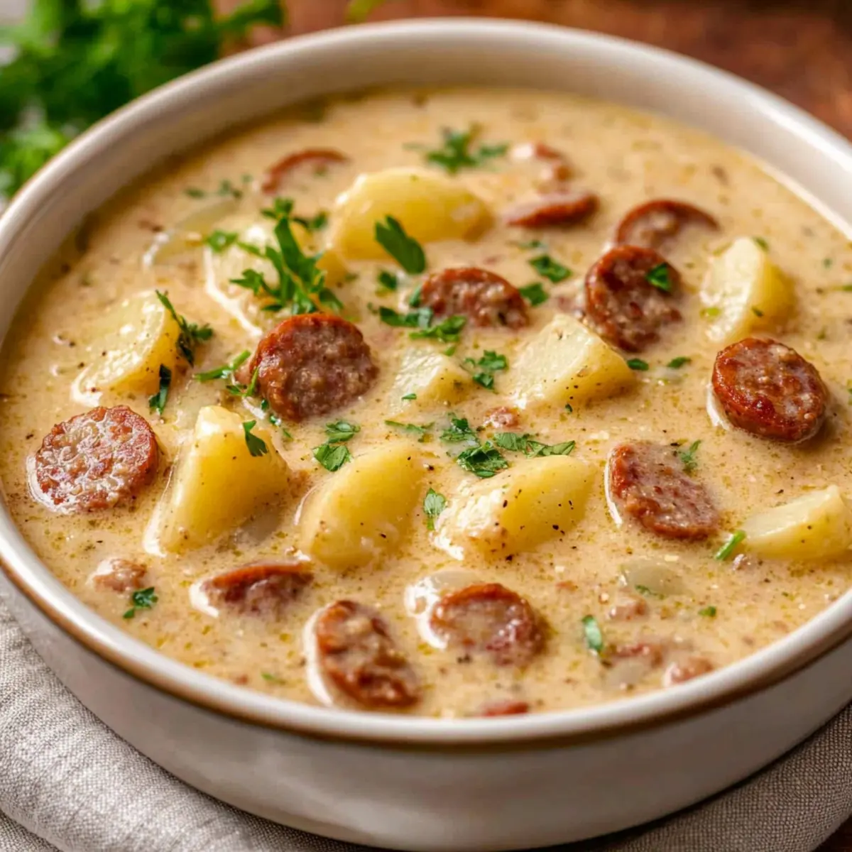 Sausage Potato Chowder Recipe