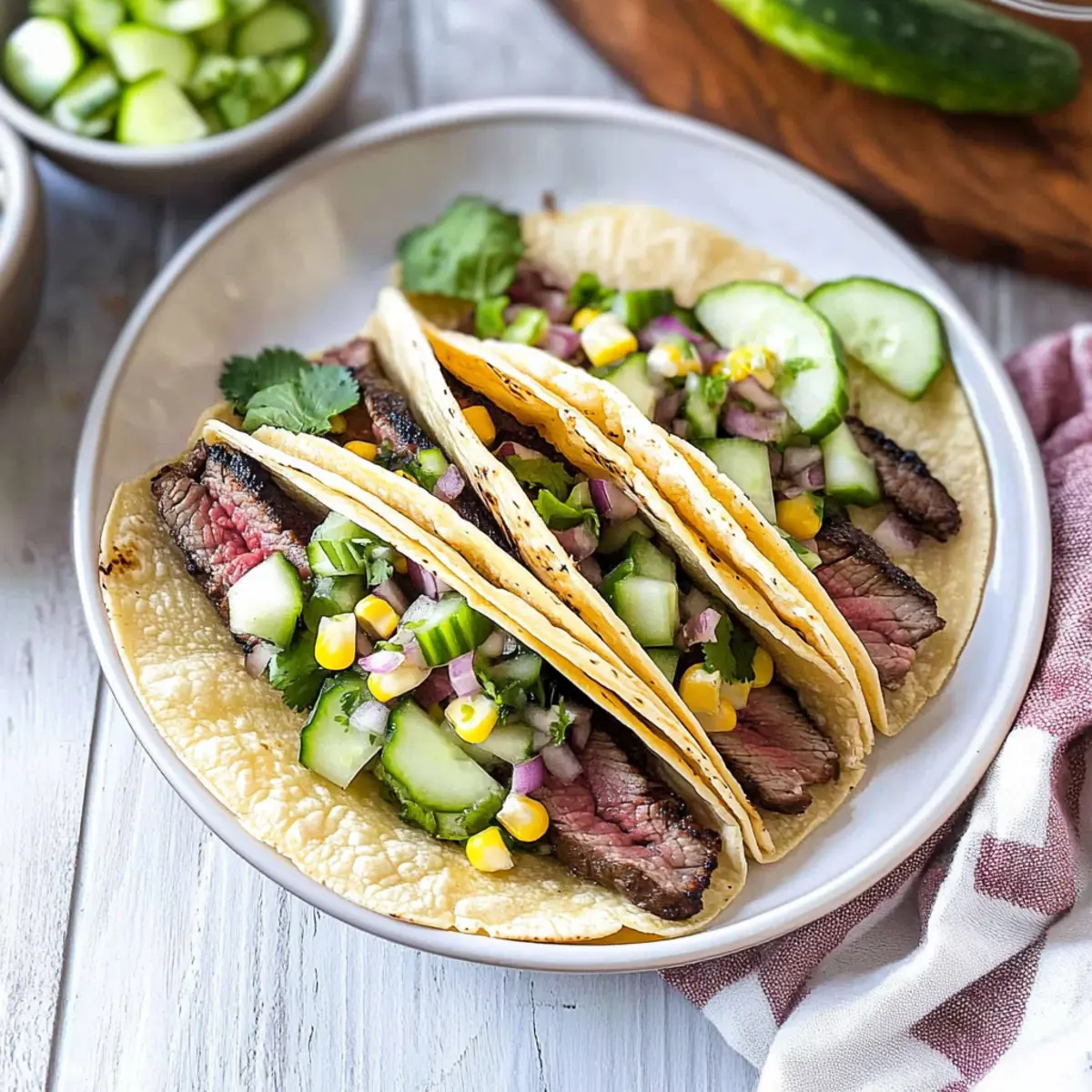 Grilled Steak Tacos