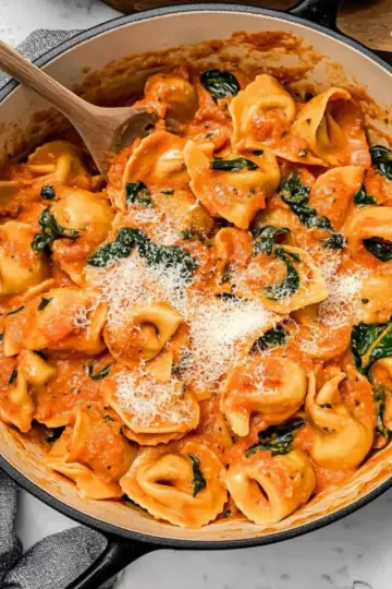 Tortellini in Tomato Sauce