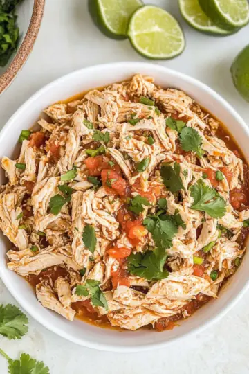Slow Cooker Salsa Chicken