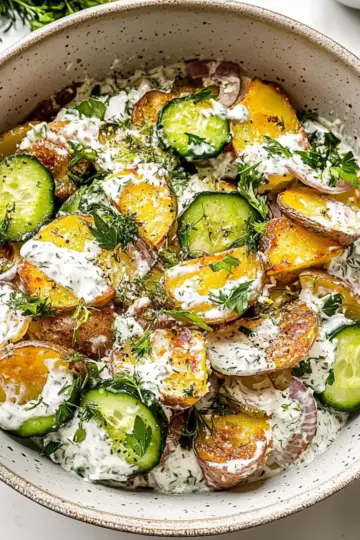 Smashed Potato Salad