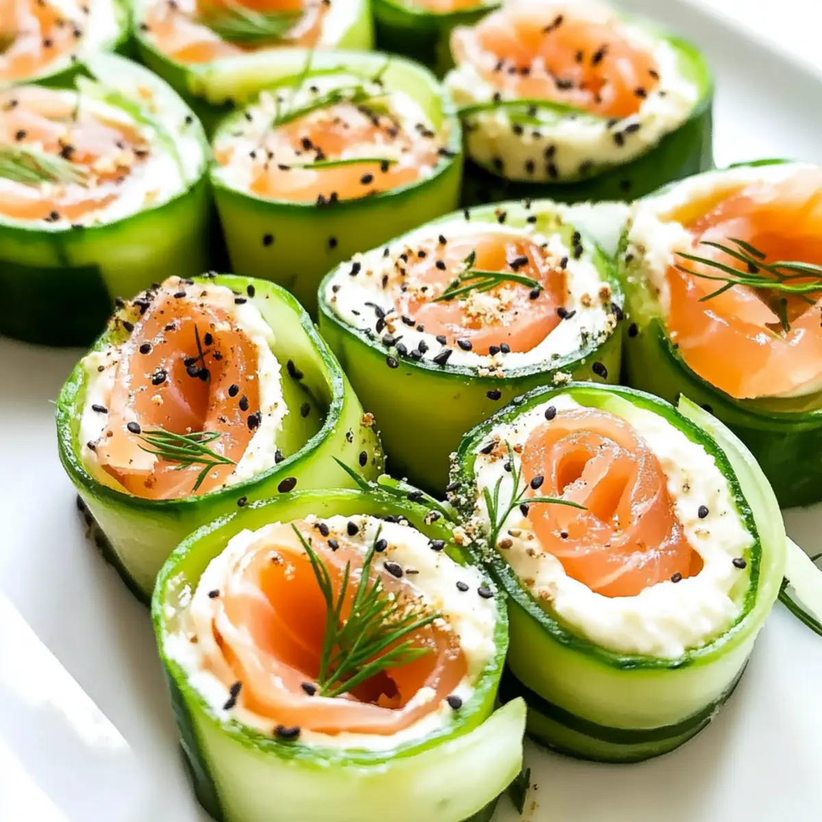 Cucumber Roll Ups