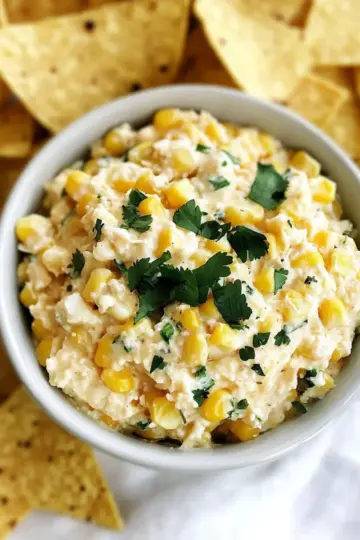 Slow Cooker Mexican Grilled Corn Dip