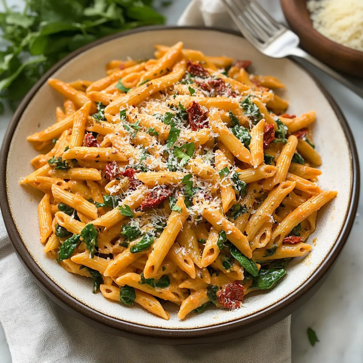 Sun Dried Tomato Pasta