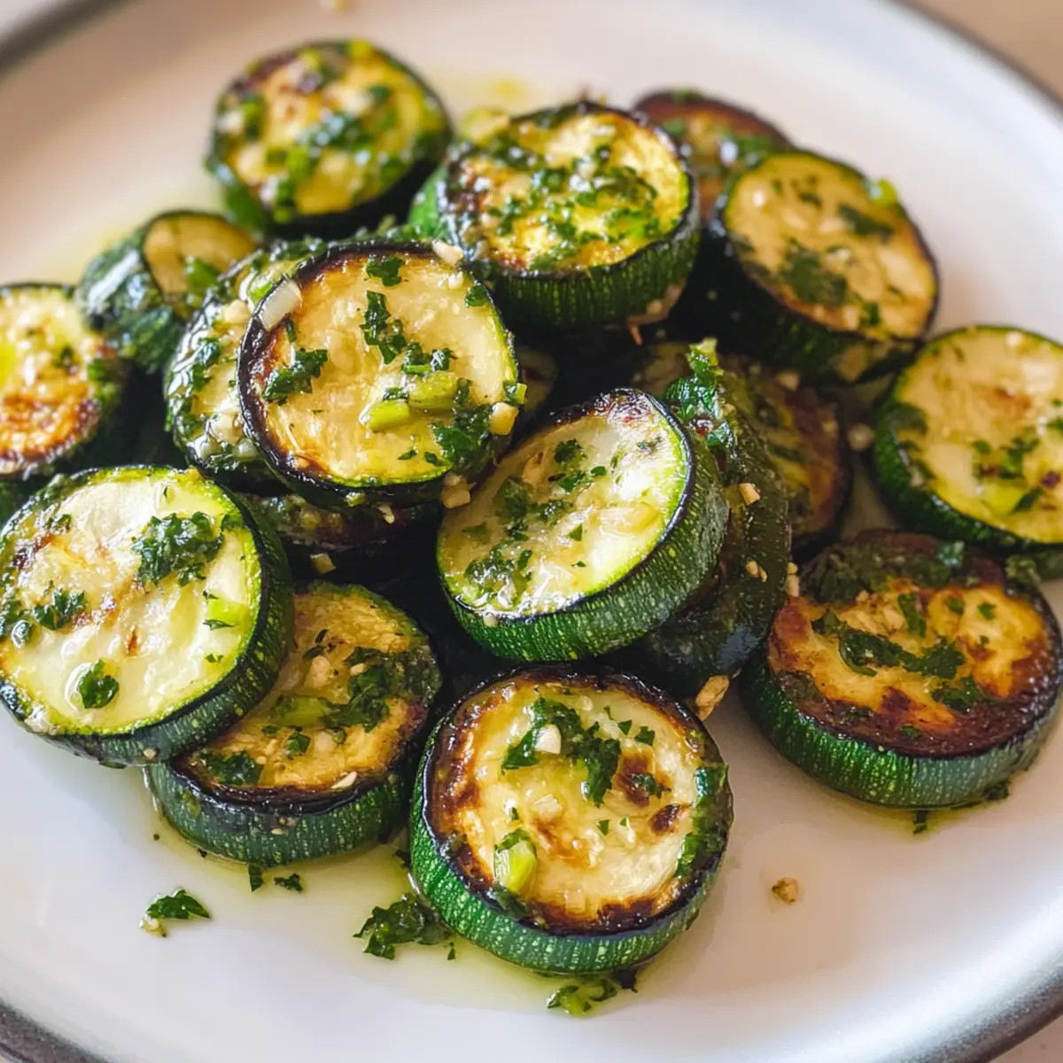 Spanish Garlic Zucchini