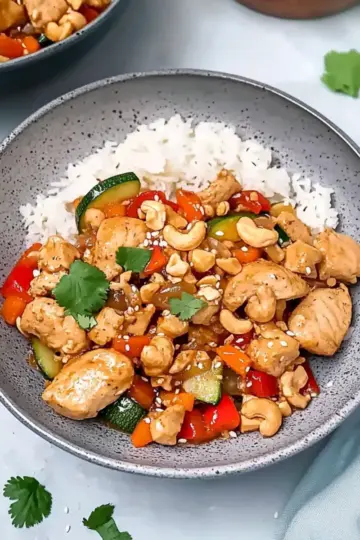 Stir Fry Chicken Cashew Nuts