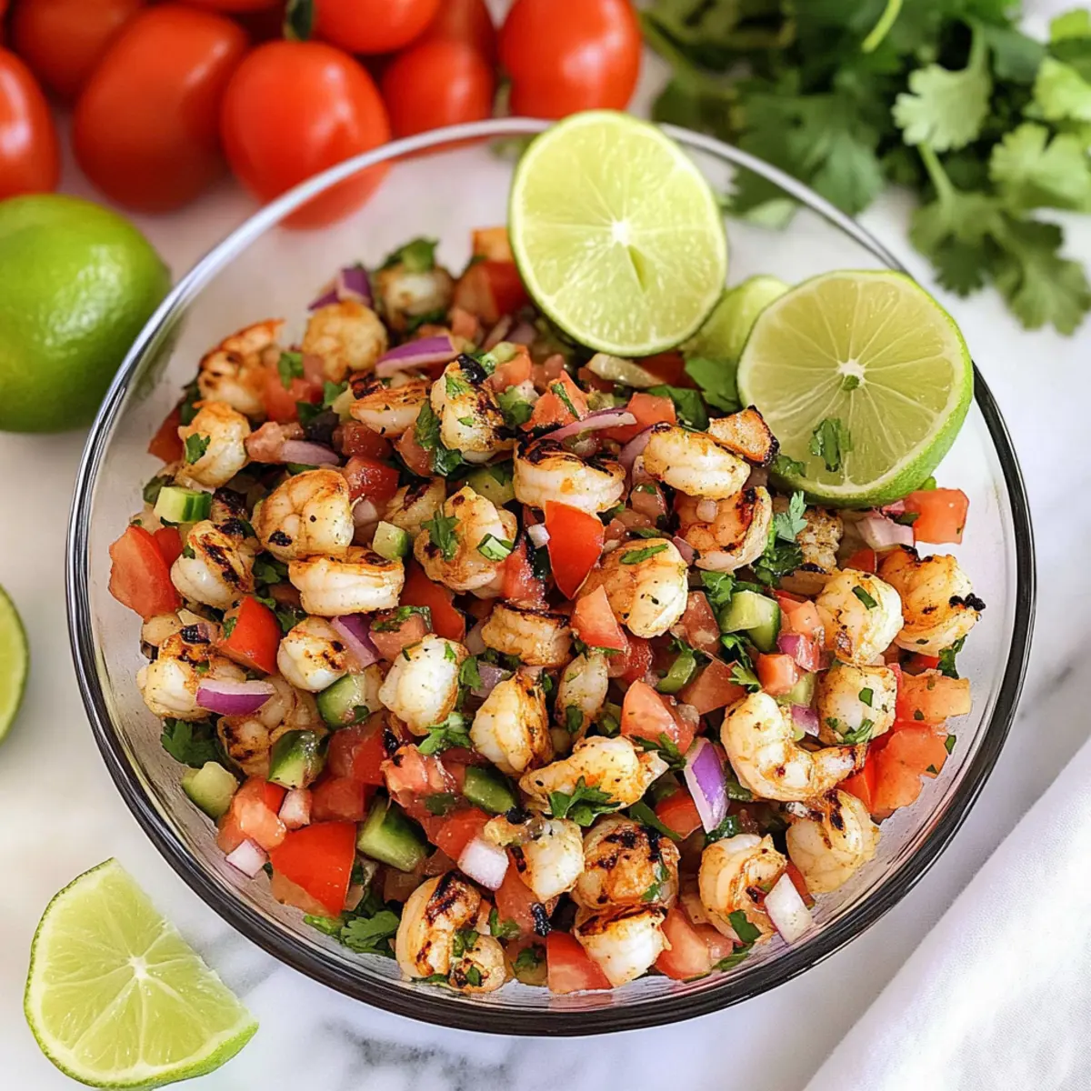 Grilled Shrimp Ceviche