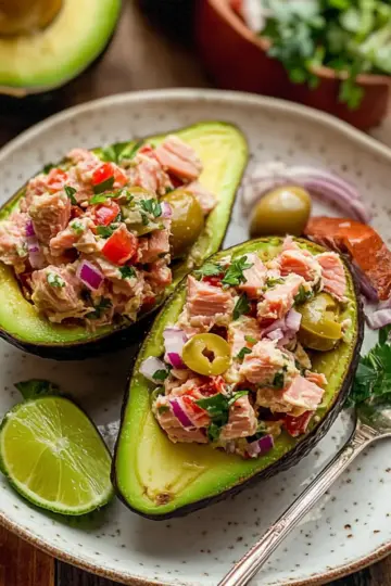 Tuna Avocado Boats