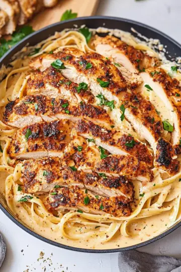 Cajun Chicken Alfredo