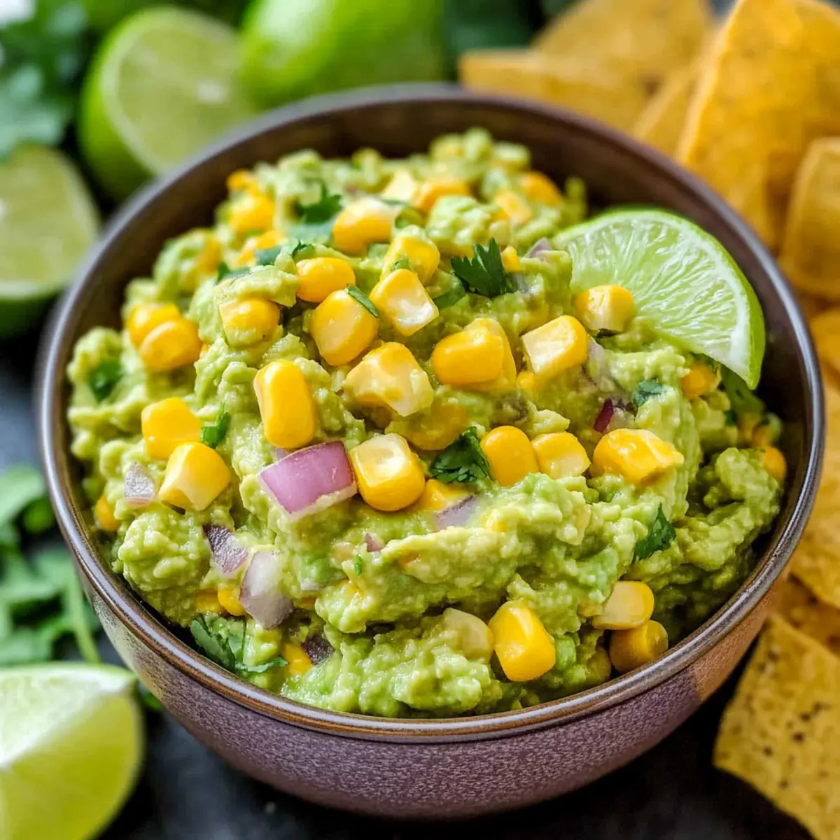 Corn Guacamole Recipe