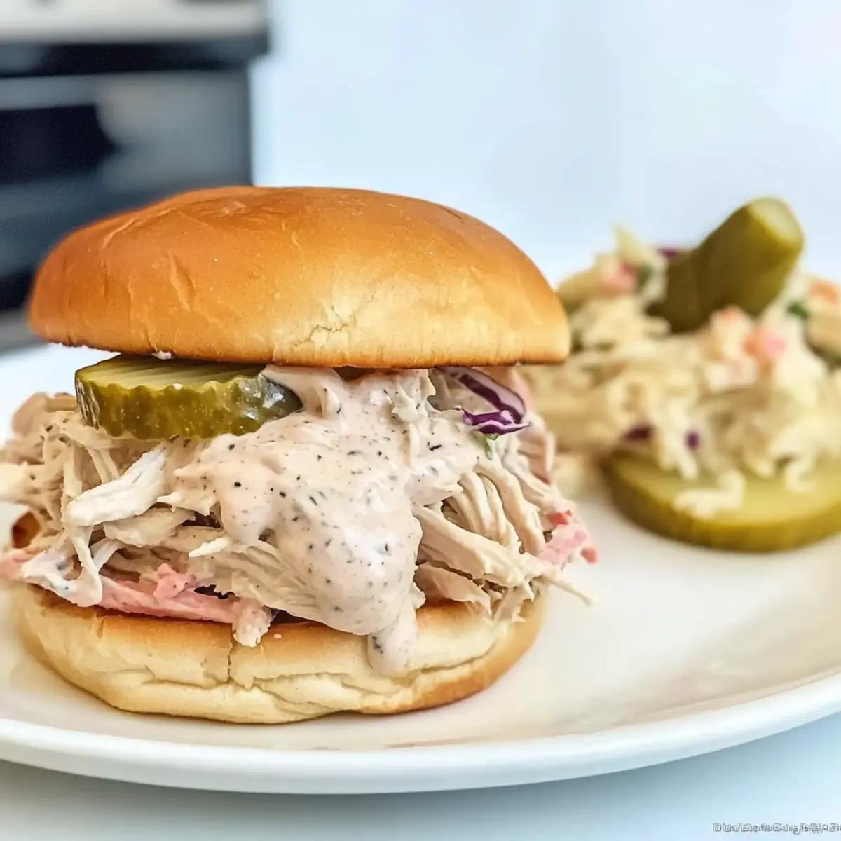 Chicken Sandwiches with Alabama White Sauce