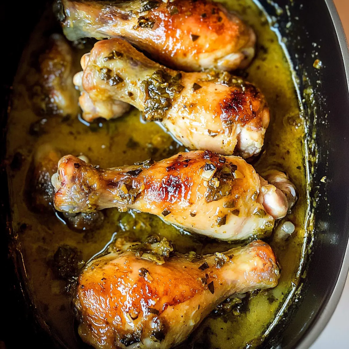 Slow Cooker Chicken Drumsticks