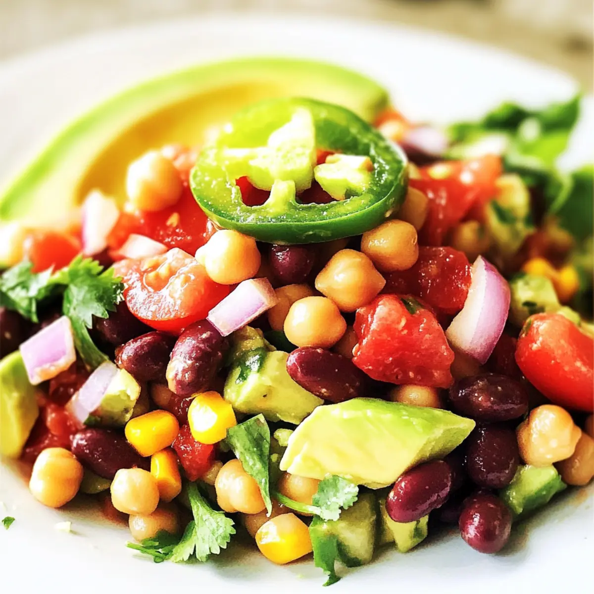 Loaded Veggie Salad Recipe