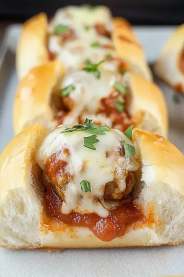 Irresistible Mini Meatball Subs