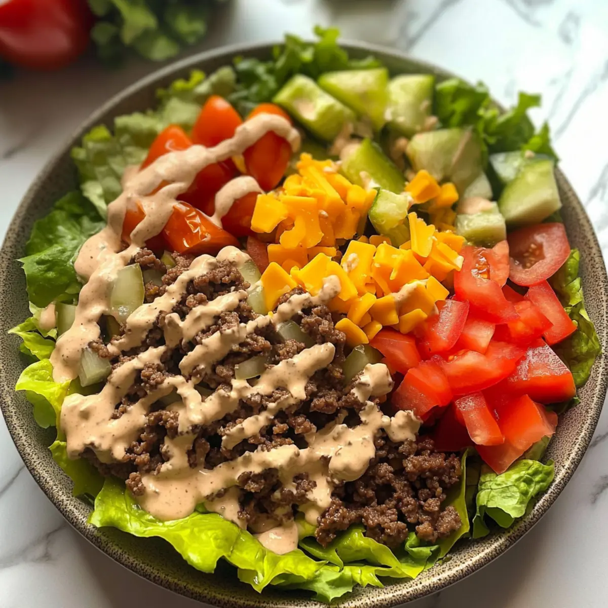 Cheeseburger Bowl