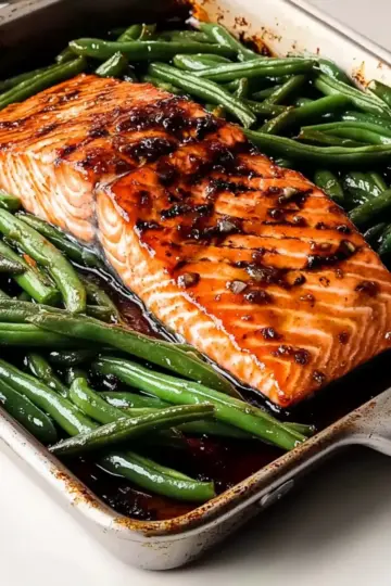 Honey-Soy Sheet Pan Salmon