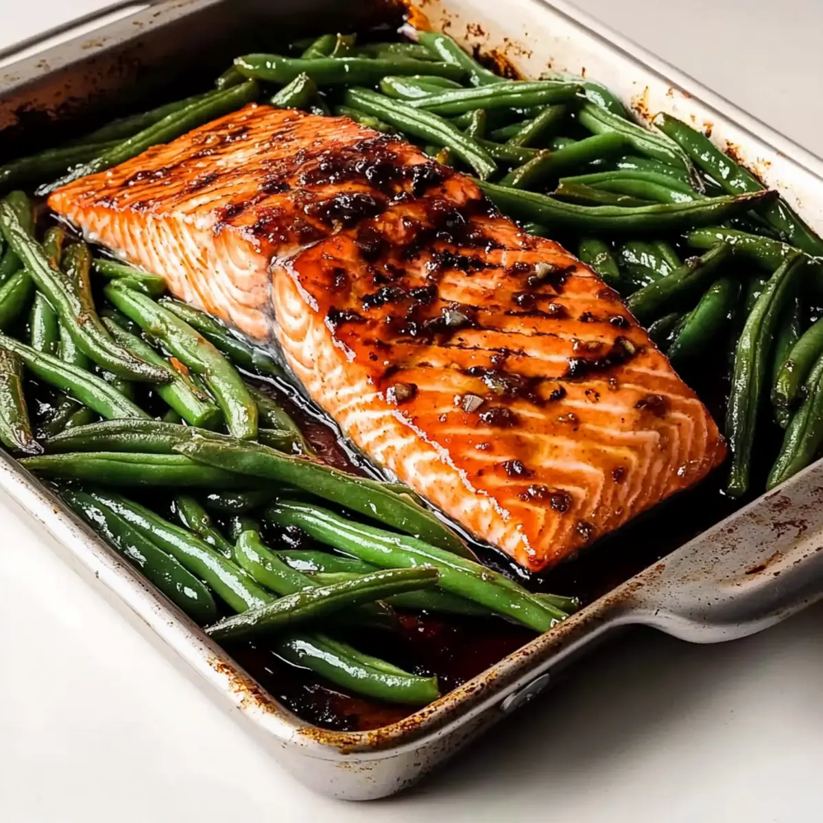 Honey-Soy Sheet Pan Salmon