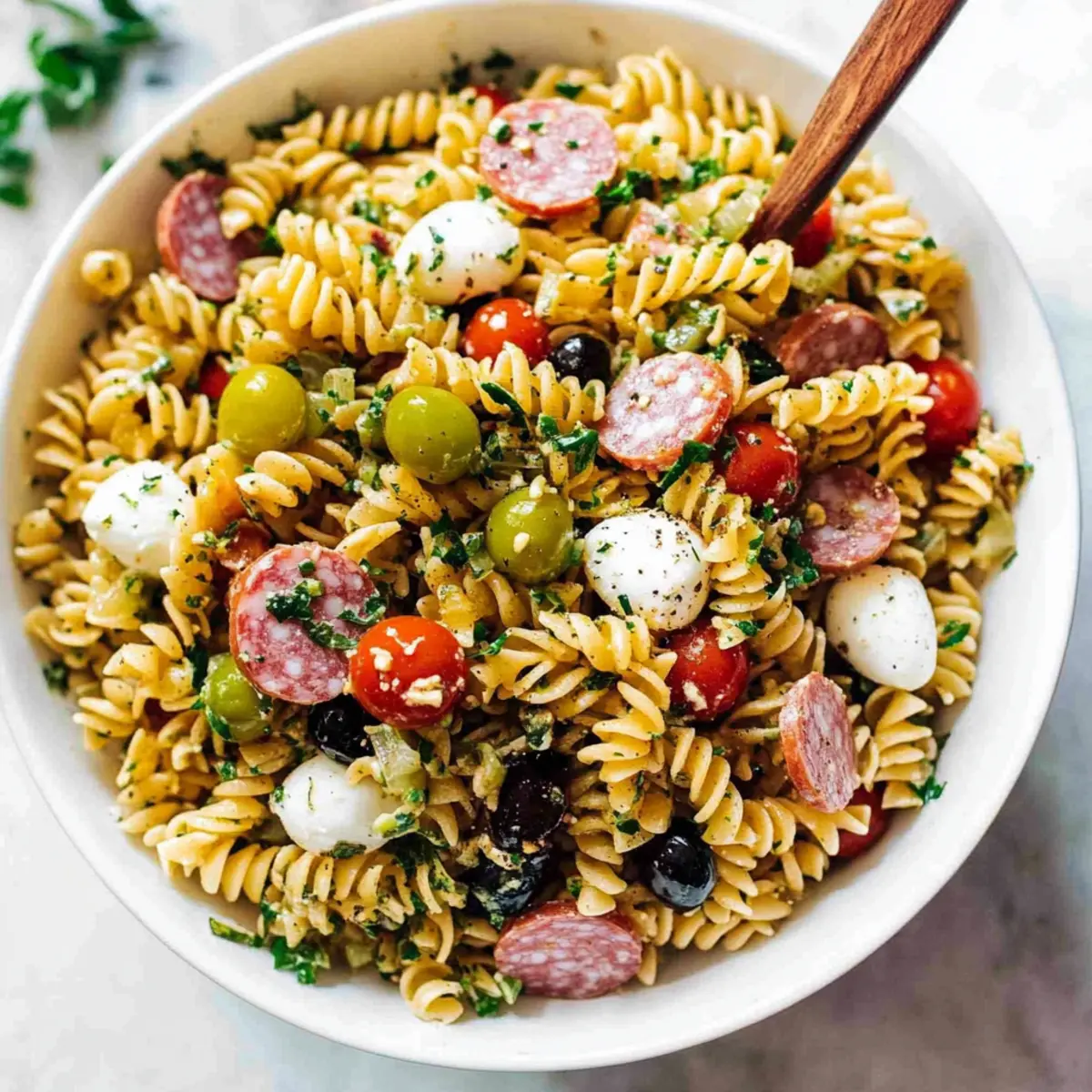 The Best Pasta Salad