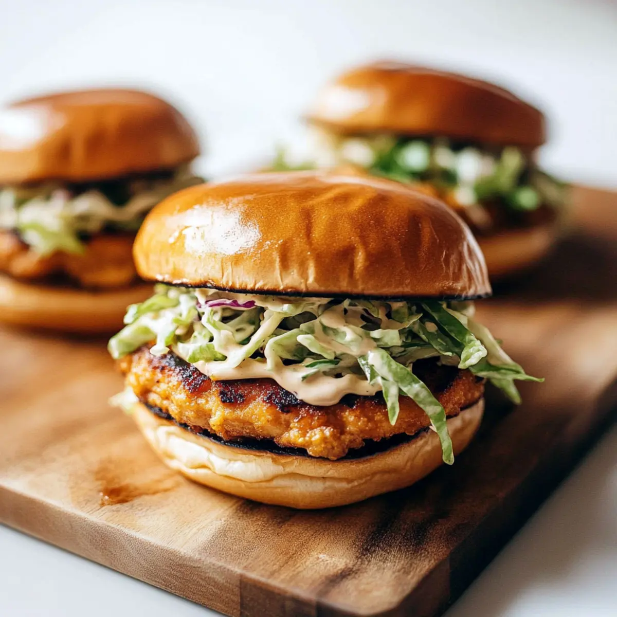 Chicken Teriyaki Burgers