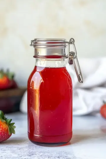 Strawberry Simple Syrup