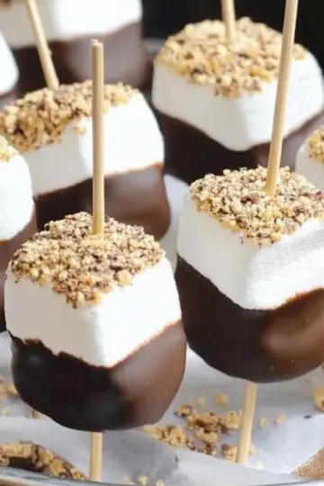 Simple S’mores Skewers
