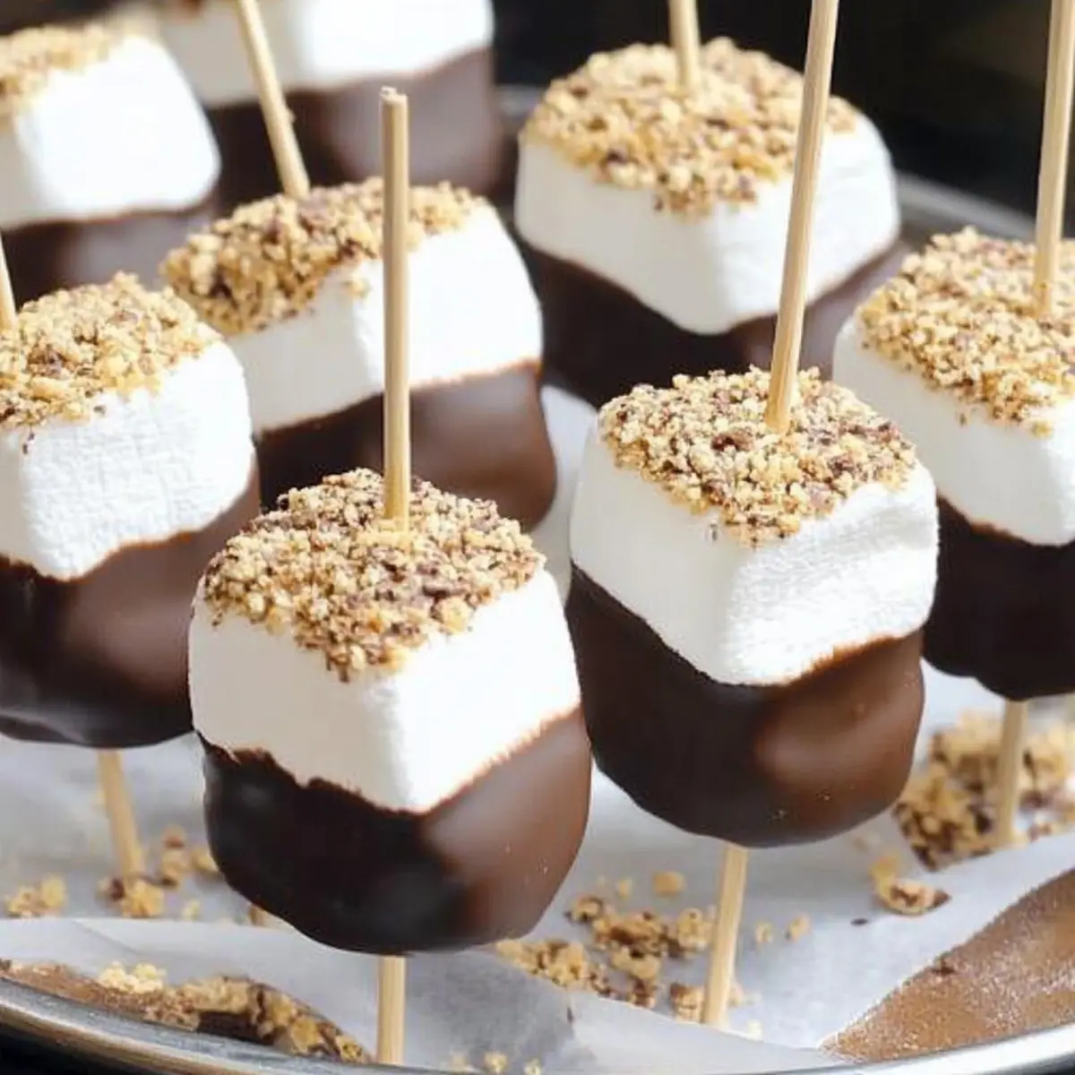 Simple S’mores Skewers