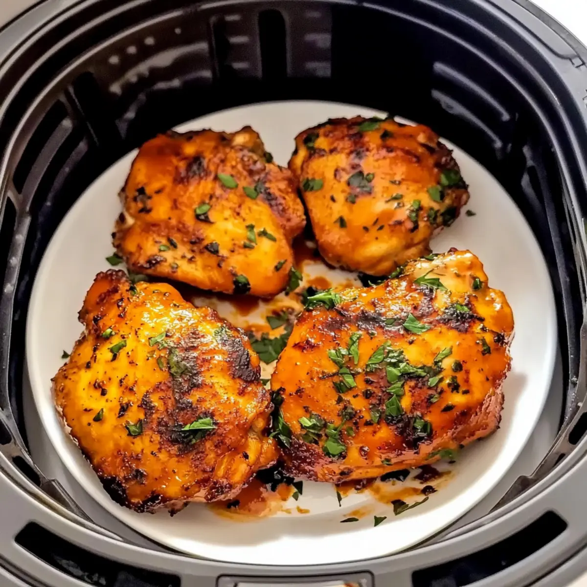 Buffalo Chicken Thighs Air Fryer