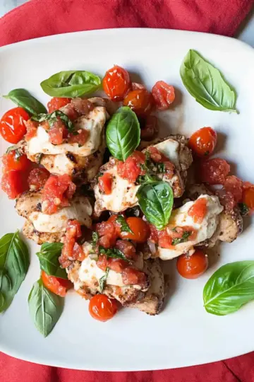Crockpot Bruschetta Chicken