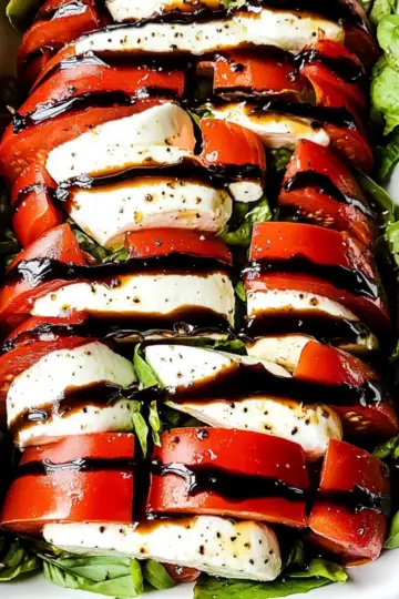 Tomato Basil Mozzarella Salad