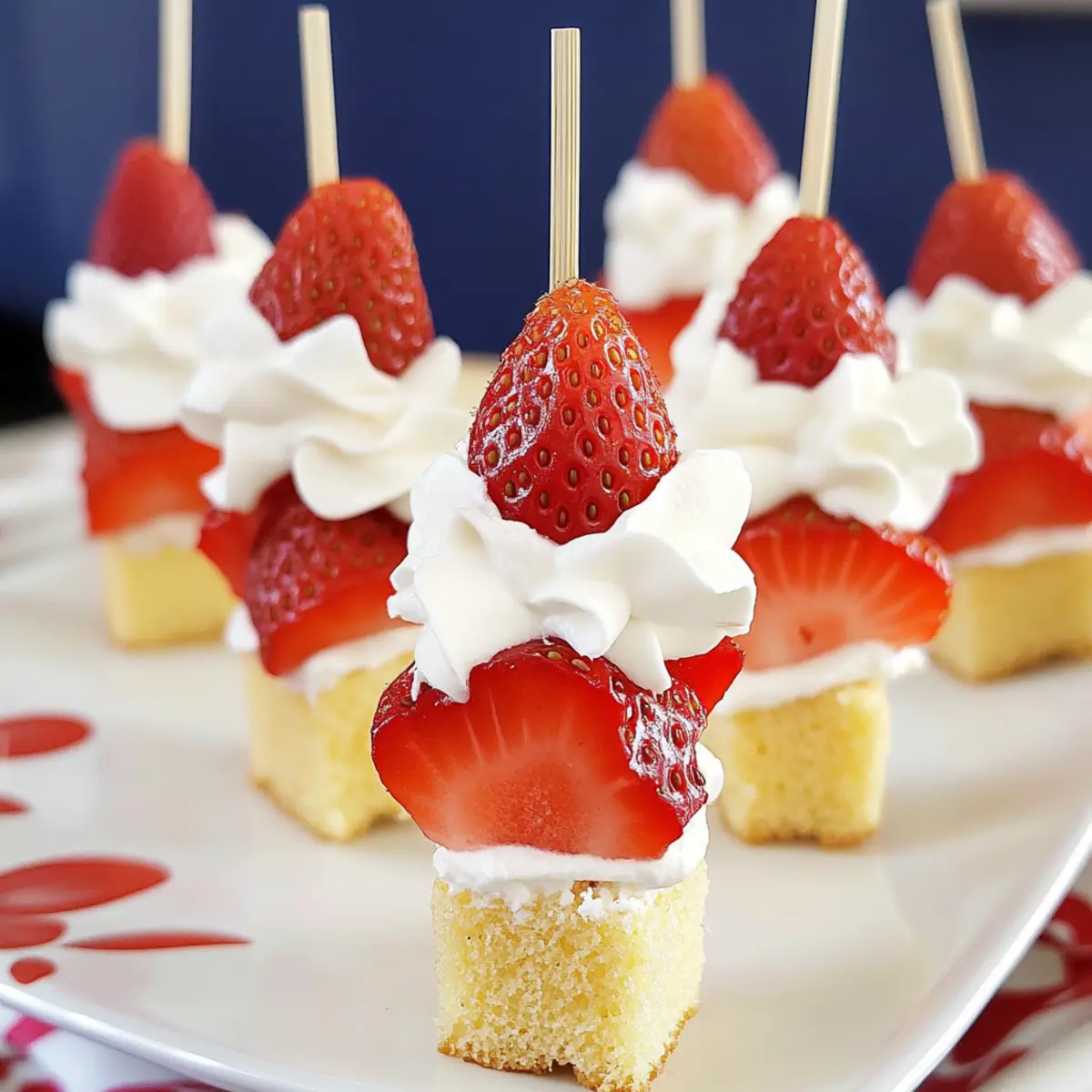 Strawberry Shortcake Kabobs