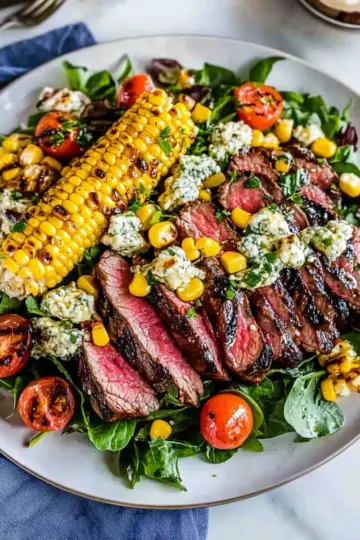 Balsamic Steak Gorgonzola Salad