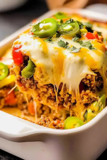 Low Carb Taco Casserole