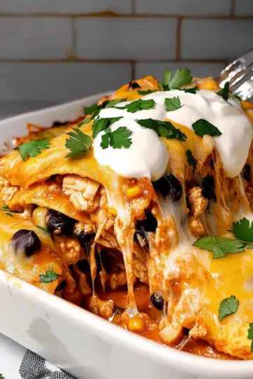 Chicken Enchilada Casserole