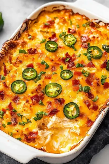 Keto Jalapeno Popper Casserole