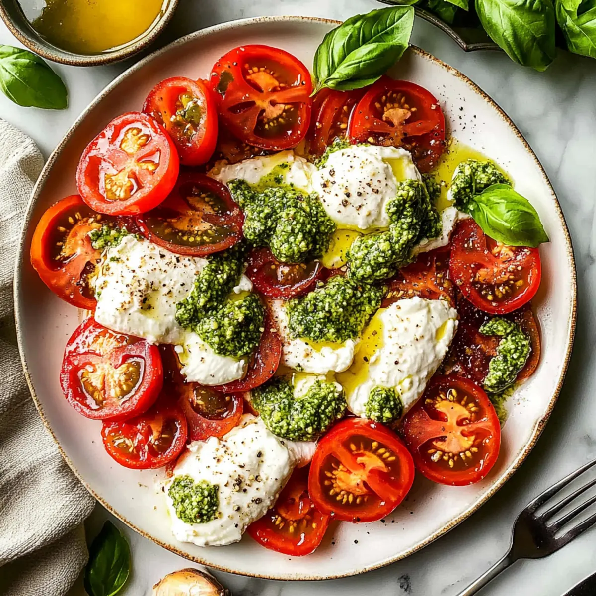 Burrata Caprese Salad