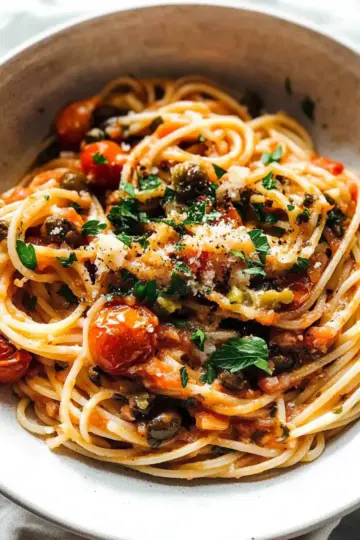 Roasted Tomato Puttanesca